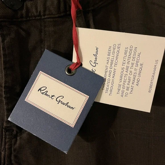 (NWT) Robert Graham Men’s Dunbar Slim Jim Brown Plaid Pants Size 32 x42 - Picture 4 of 10